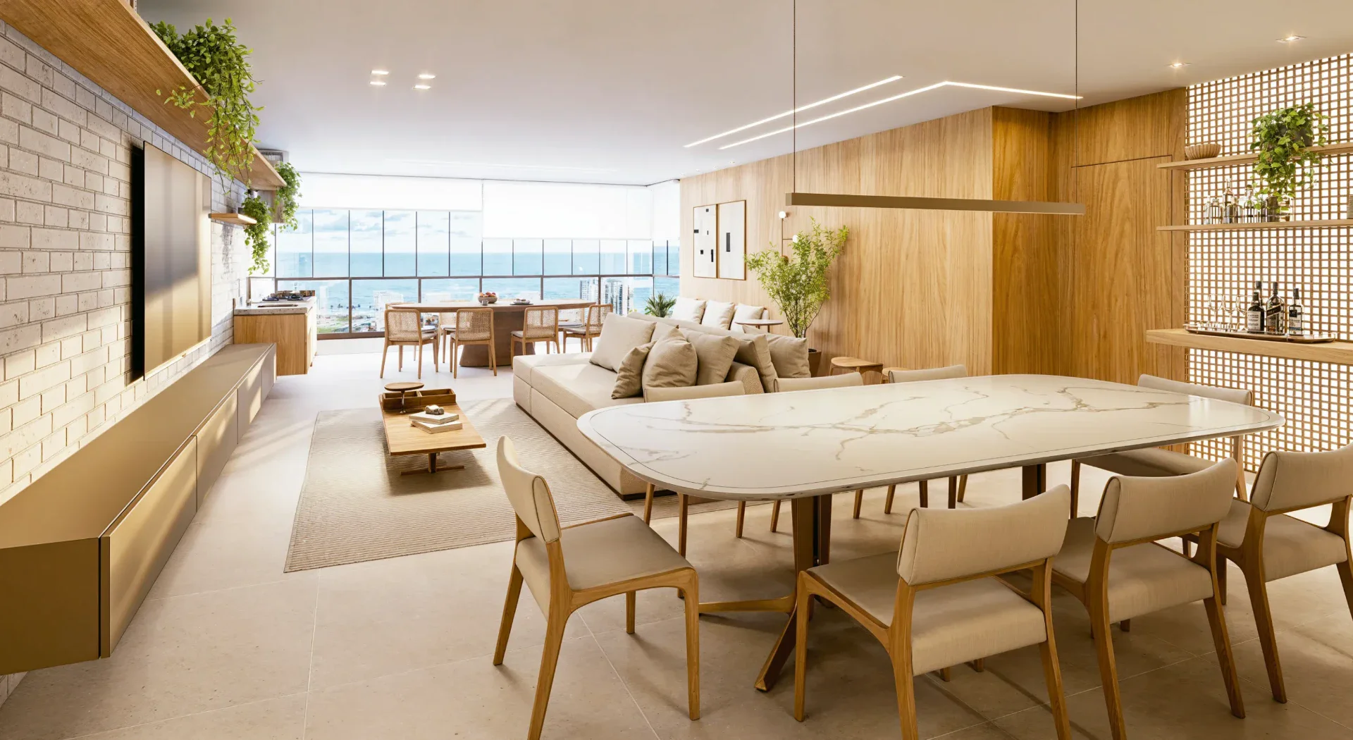 Aptos de 113m² a 263m²